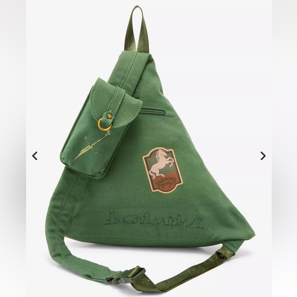 The Lord of the Rings Patches Canvas Sling Crossbody Bag & Cardholder -Exclusive - Picture 8 of 9